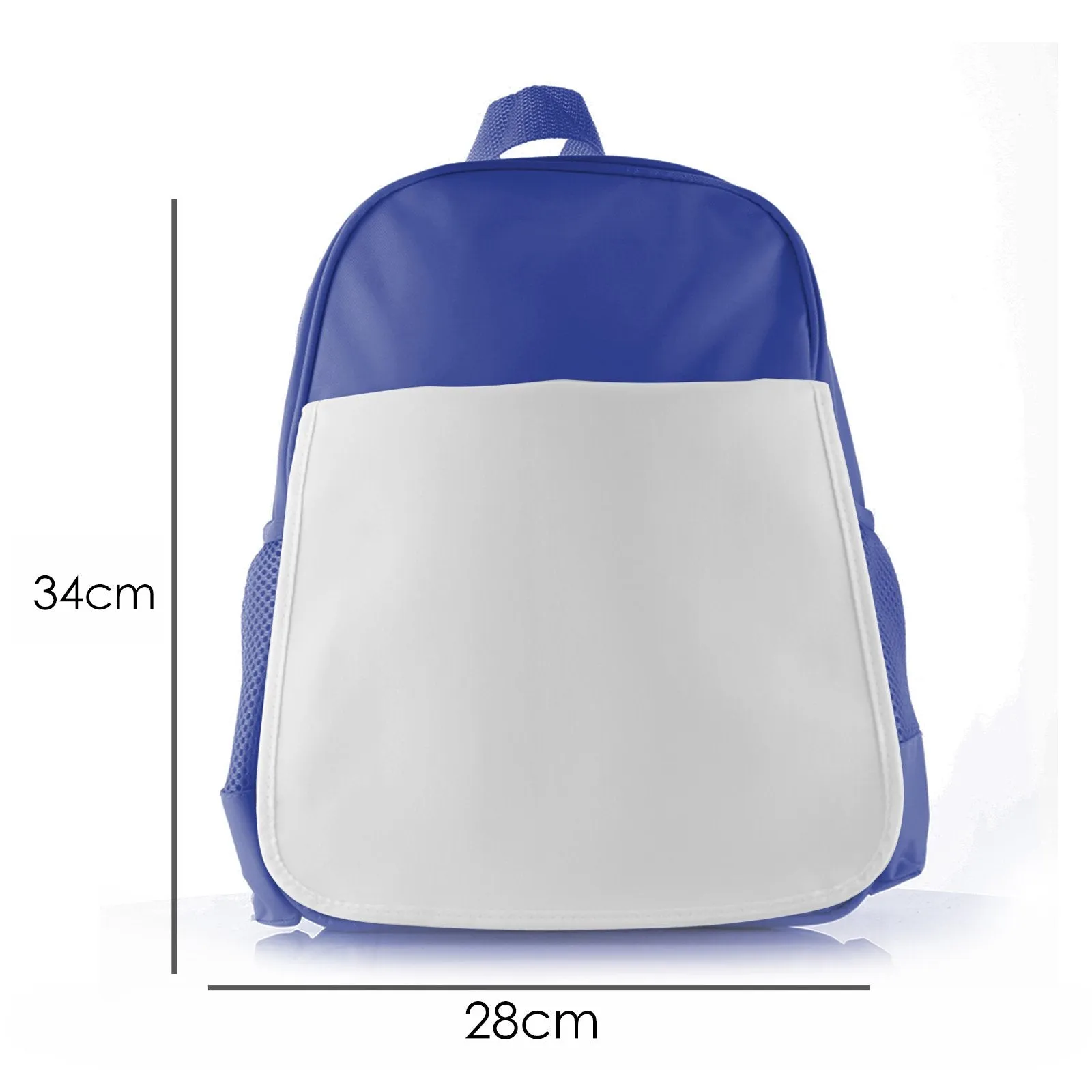Personalised School Bag with Cute Text and Donkey Pink Flowers
