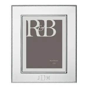 Personalized Lyndon Silverplate 8" x 10" Frame