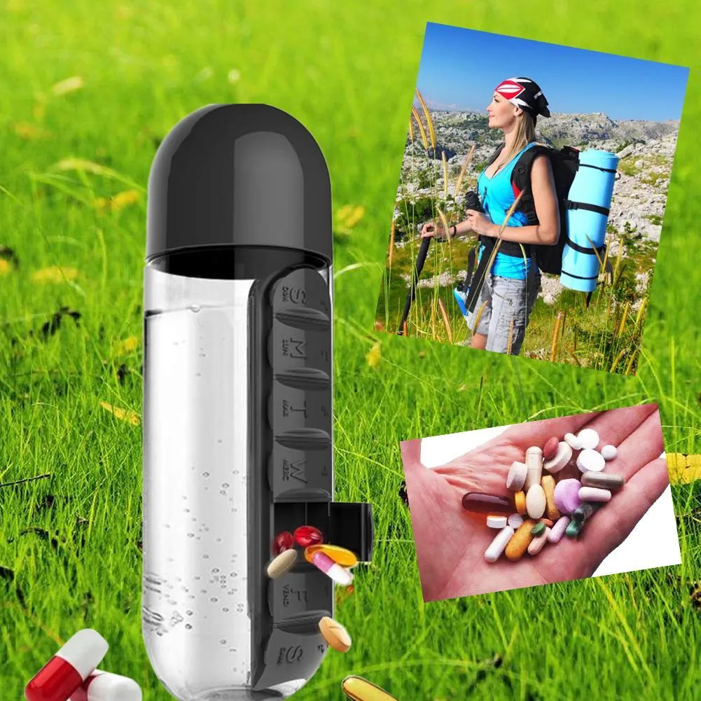 Pills Water Bottle