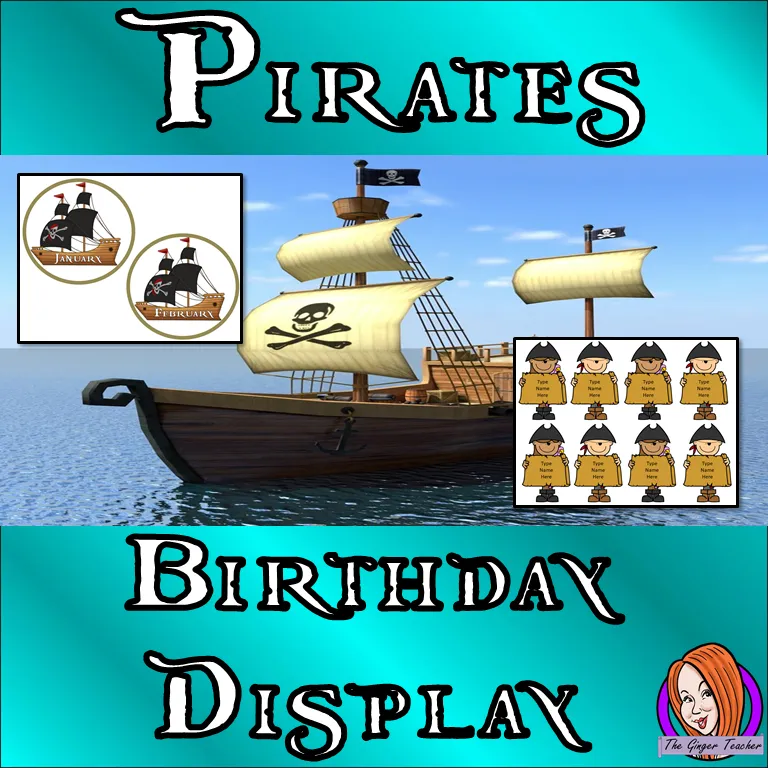 Pirate Class Birthday Display