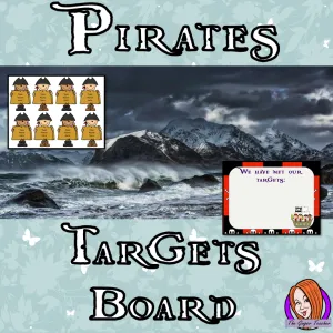 Pirate Classroom Targets Board