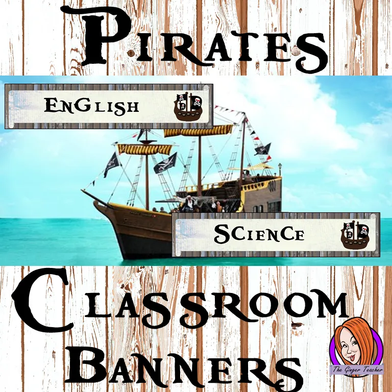 Pirate Themed Classroom Banners