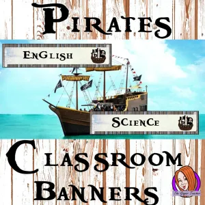 Pirate Themed Classroom Banners