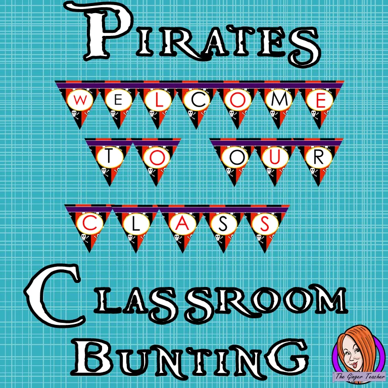 Pirate Themed Classroom Bunting
