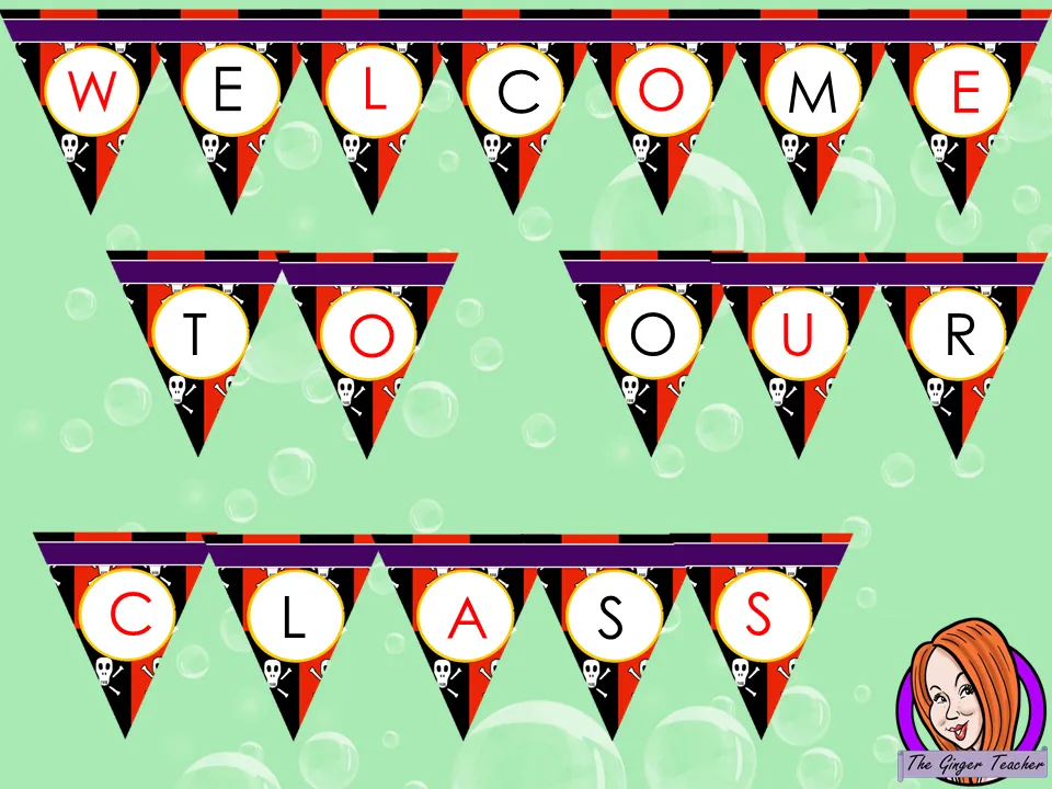 Pirate Themed Classroom Bunting