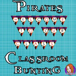 Pirate Themed Classroom Bunting
