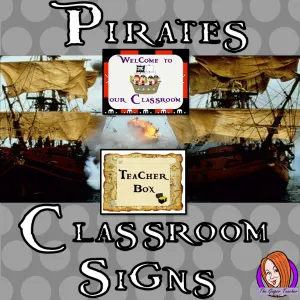 Pirate Themed Classroom Signs