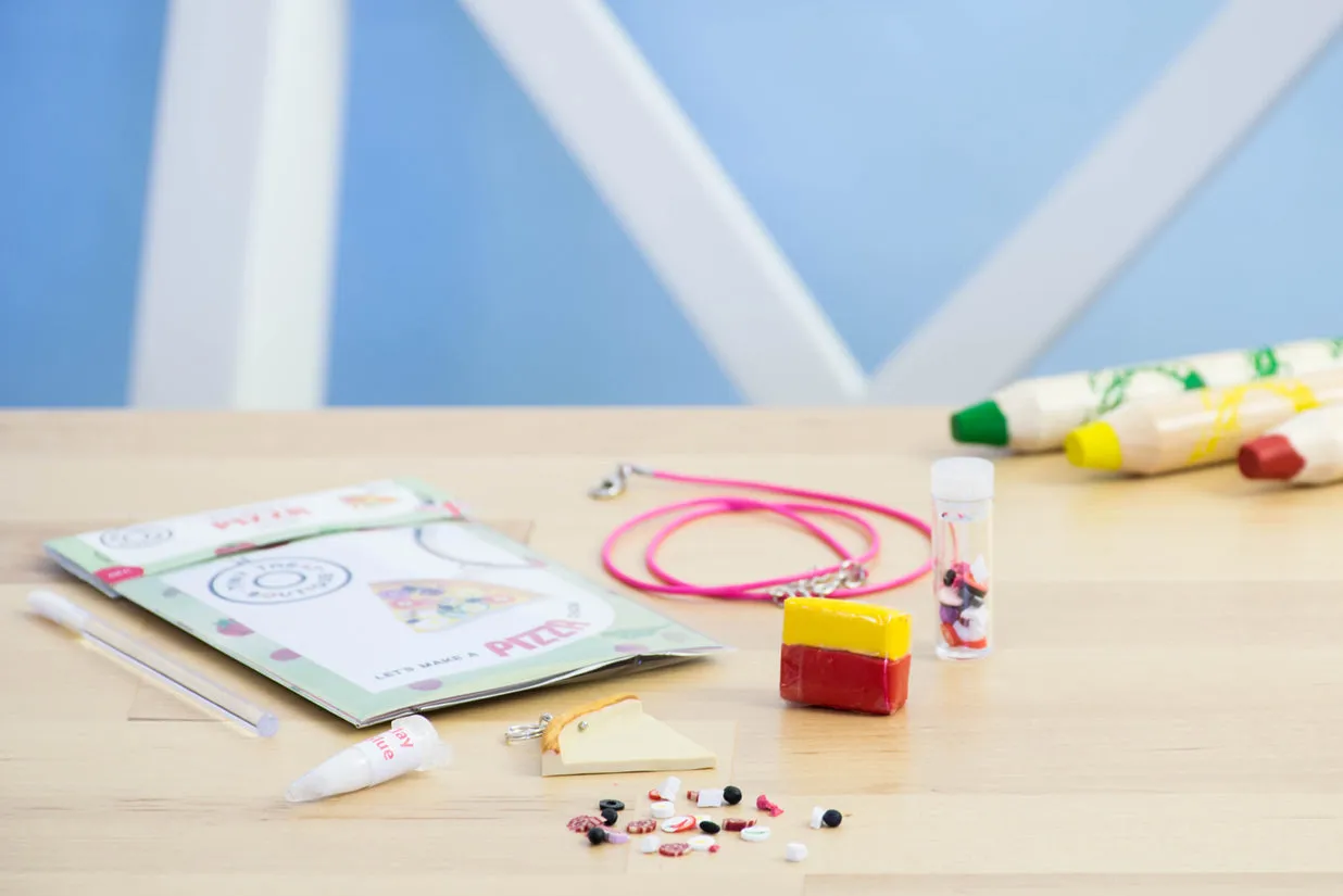 Pizza-Themed Jewellery Mini Kit