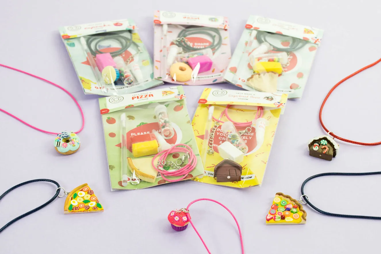 Pizza-Themed Jewellery Mini Kit