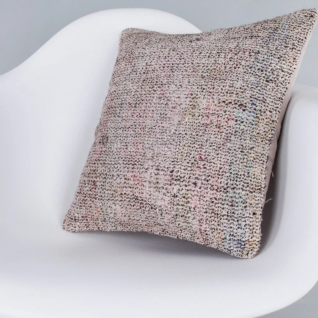 Plain Multiple Color Kilim Pillow Cover 16x16 7858