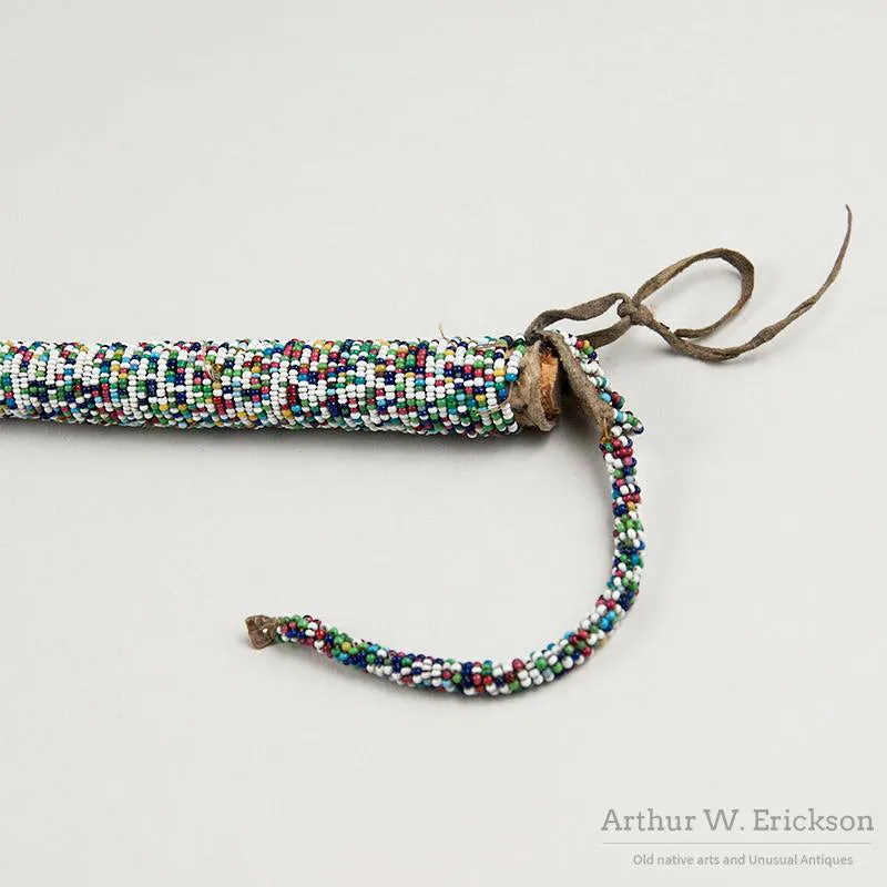 Plains Beaded Awl Case