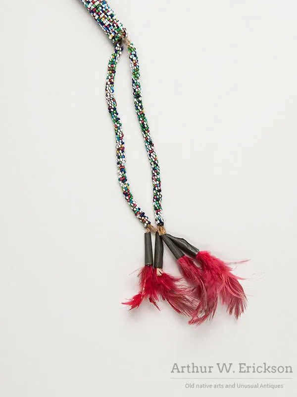 Plains Beaded Awl Case