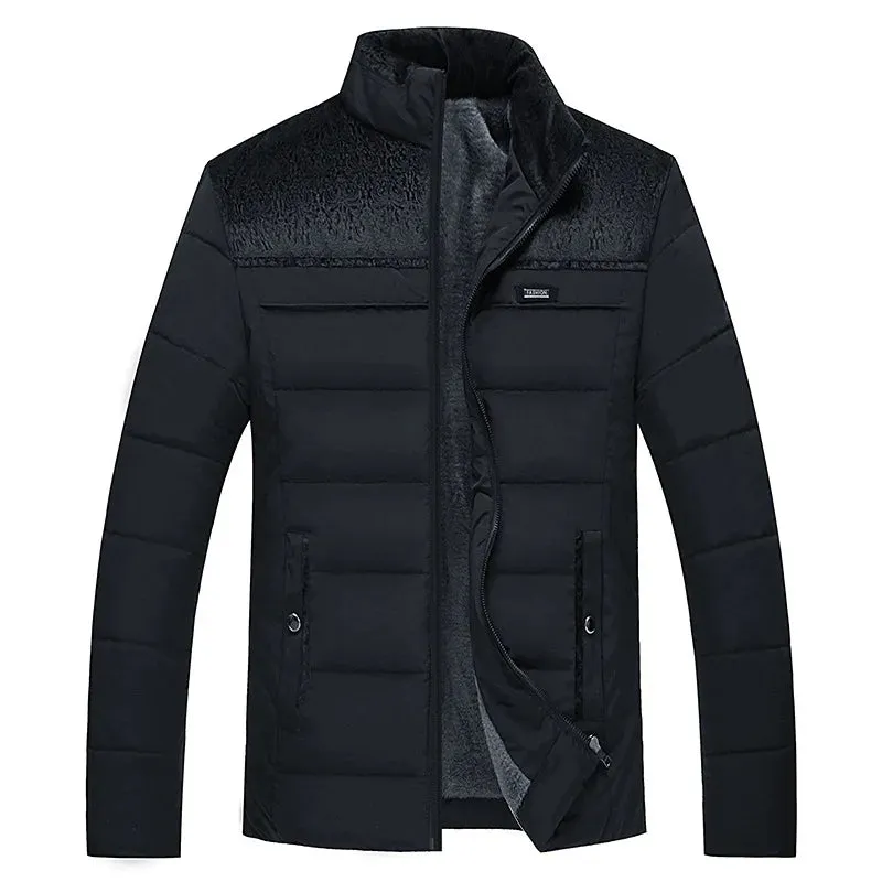 Plush Thickened Parkas Winter Jacket