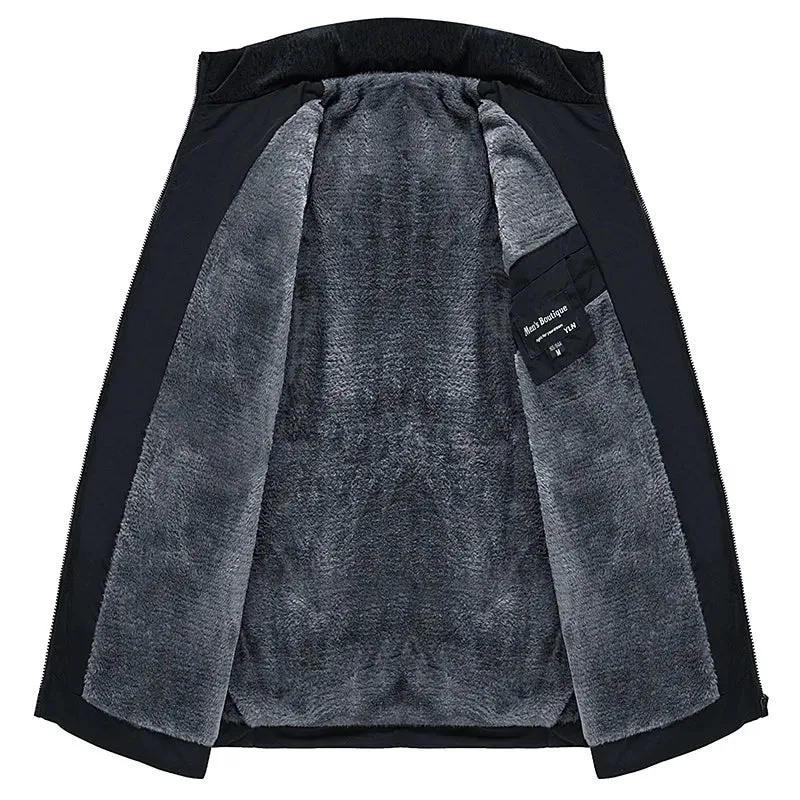 Plush Thickened Parkas Winter Jacket