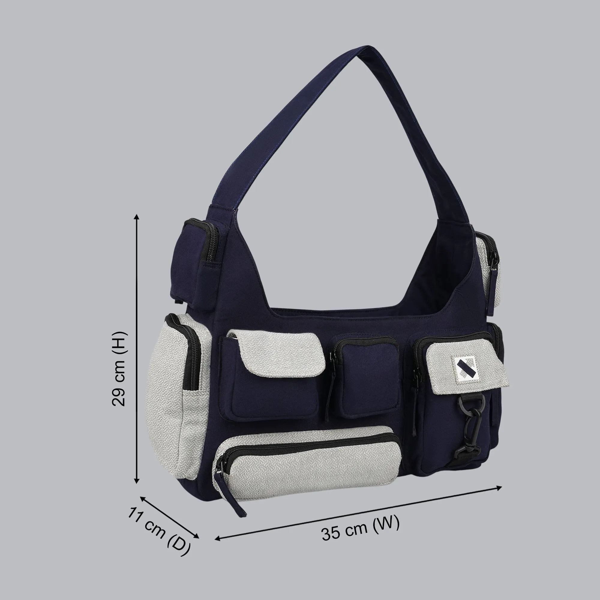 POCKET CLUSTER 243.156 SHOULDER BAG