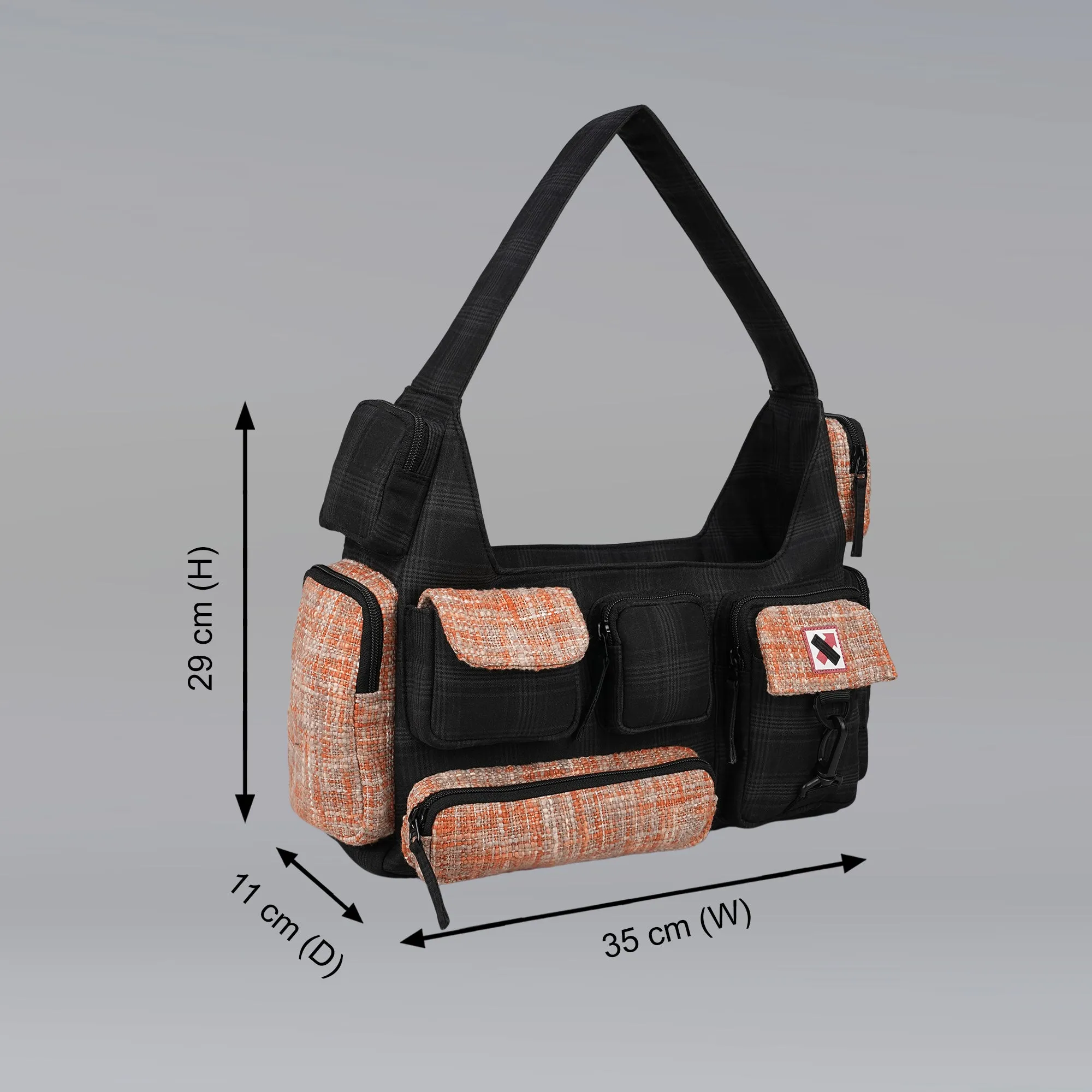 POCKET CLUSTER 243.158 SHOULDER BAG