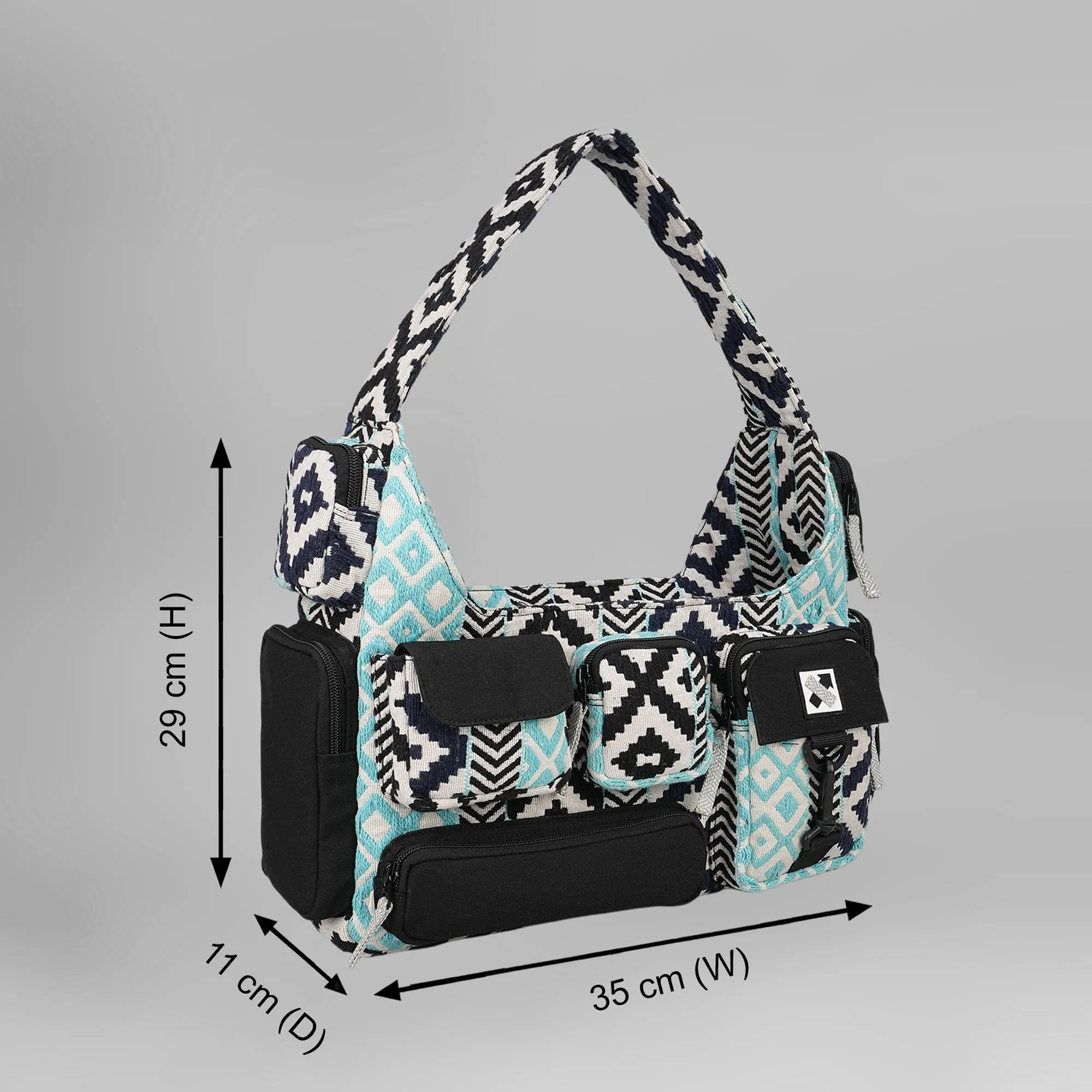 POCKET CLUSTER 243.160 SHOULDER BAG