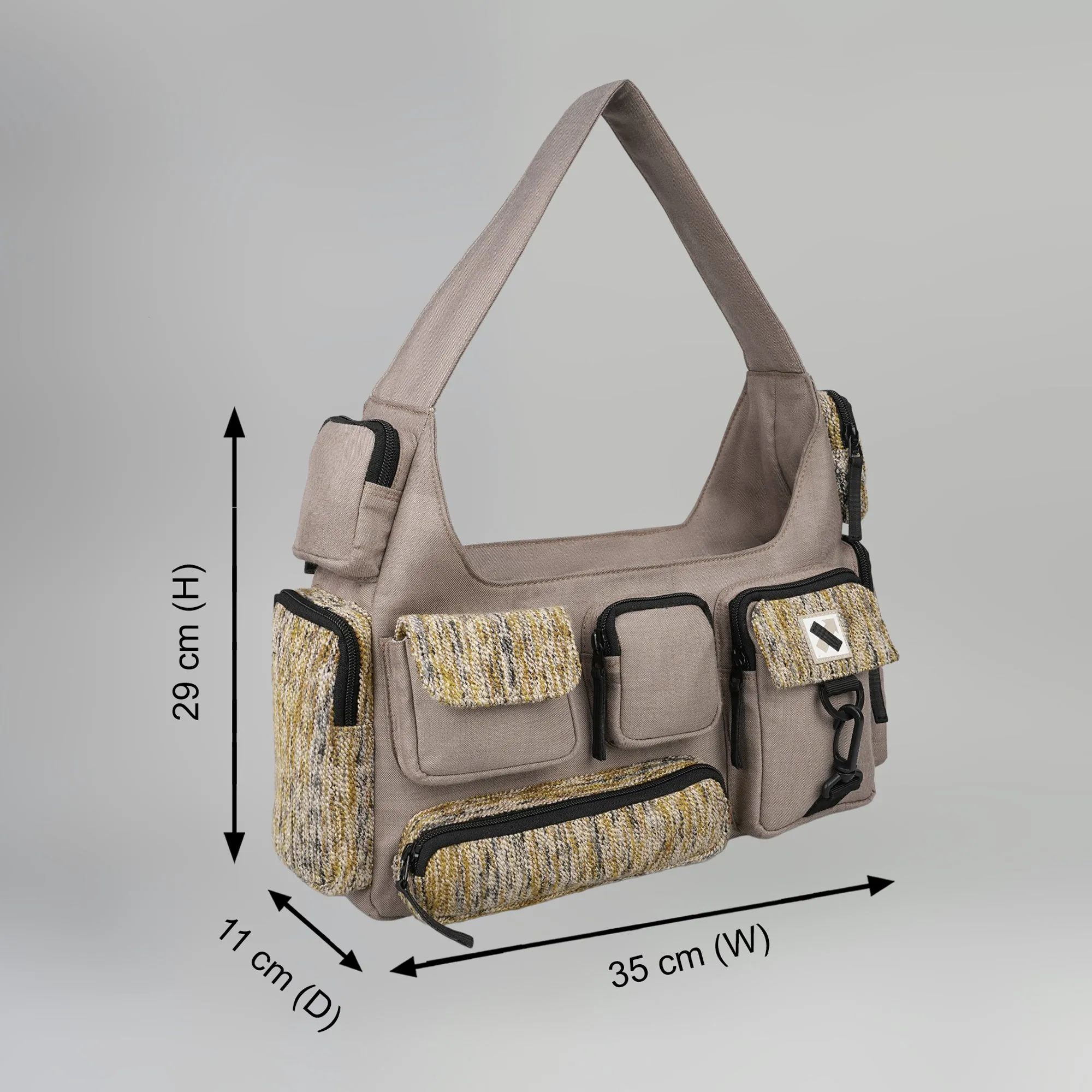 POCKET CLUSTER 243.162 SHOULDER BAG