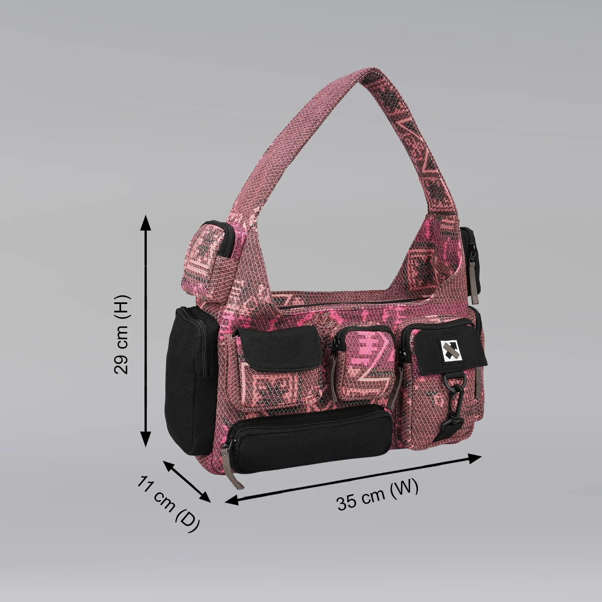 POCKET CLUSTER 243.166 SHOULDER BAG