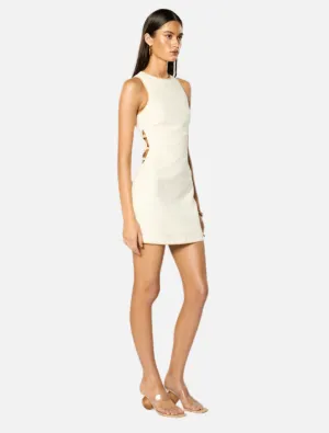 Poem Short Dress - White