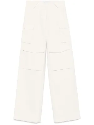 Polina cotton blend trousers
