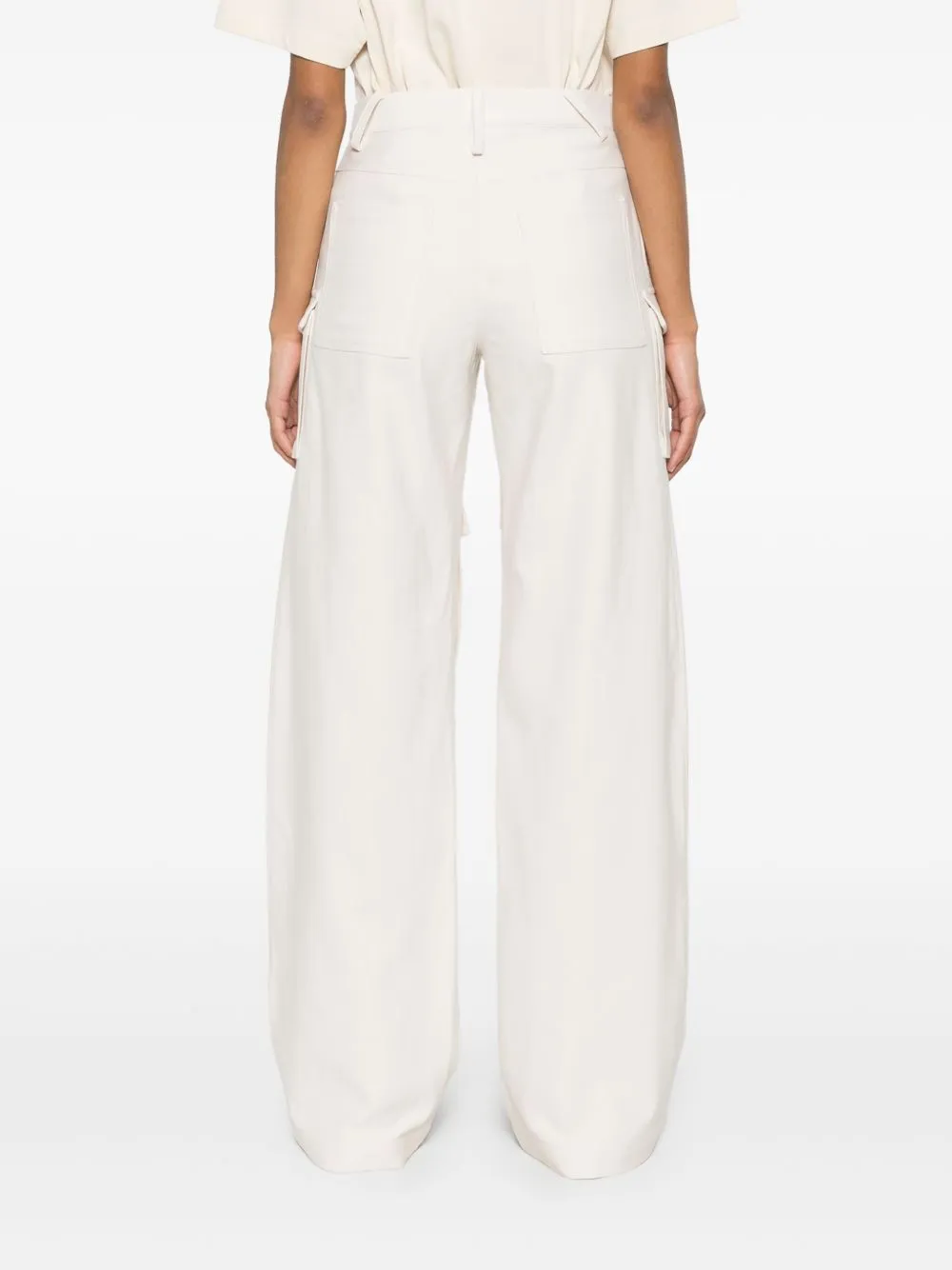 Polina cotton blend trousers