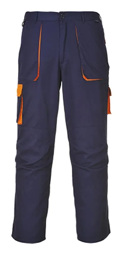 Portwest Comfort Texo Contrast Work Trouser with kneepad pockets - TX11