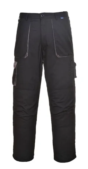 Portwest Comfort Texo Contrast Work Trouser with kneepad pockets - TX11
