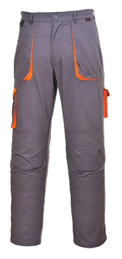 Portwest Comfort Texo Contrast Work Trouser with kneepad pockets - TX11
