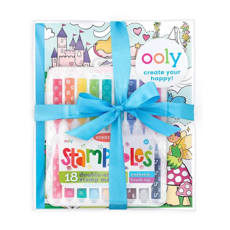 Princesses & Fairies Stampables Coloring Pack