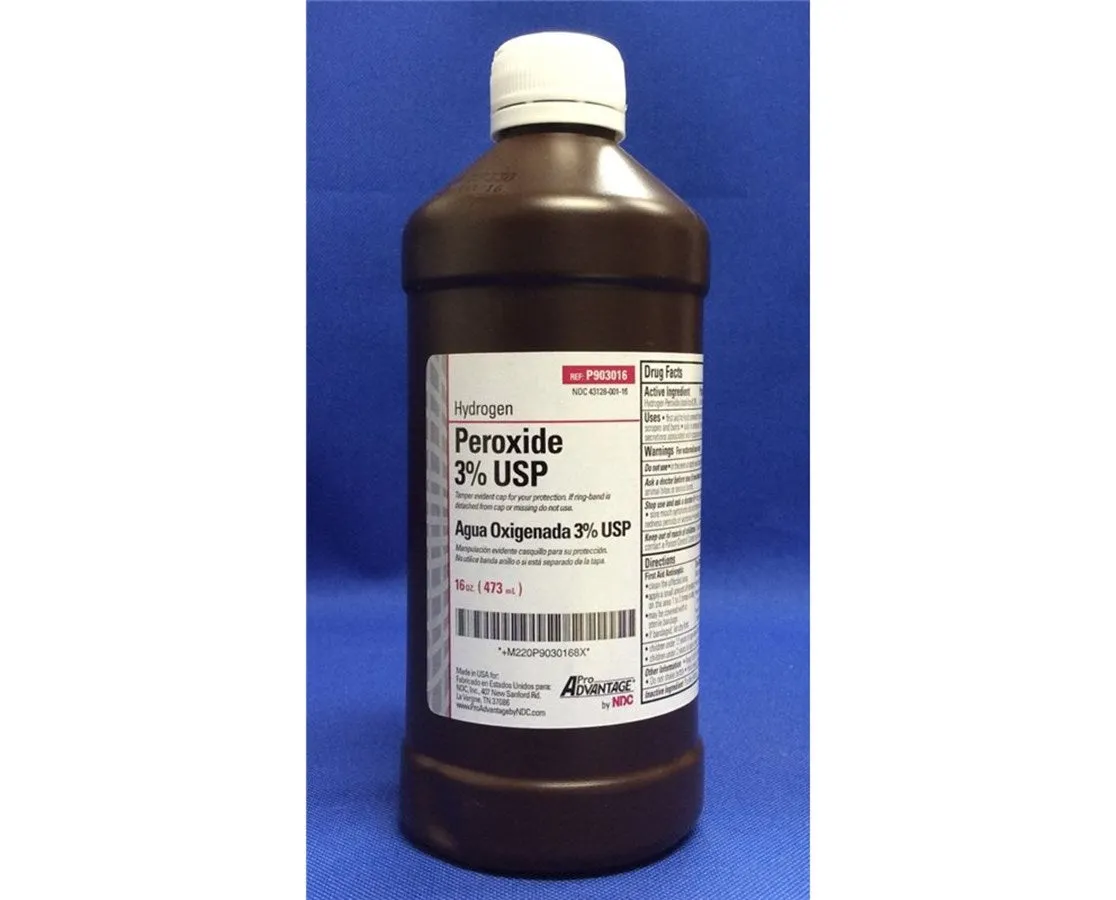 Pro Advantage Hydrogen Peroxide 3%, 16 oz