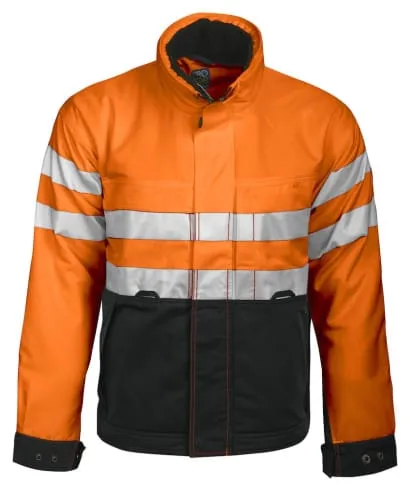 Projob 6407 High Visibility Work Jacket padded