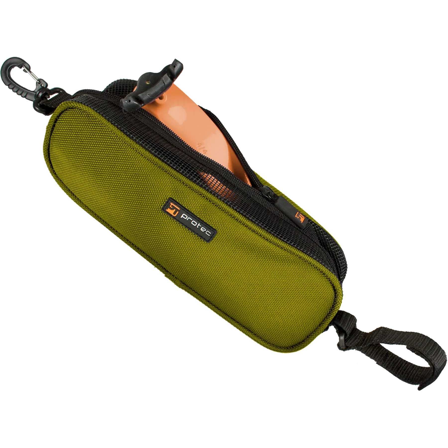 Protec Violin and Viola Shoulder Rest Pouch - Green Tea