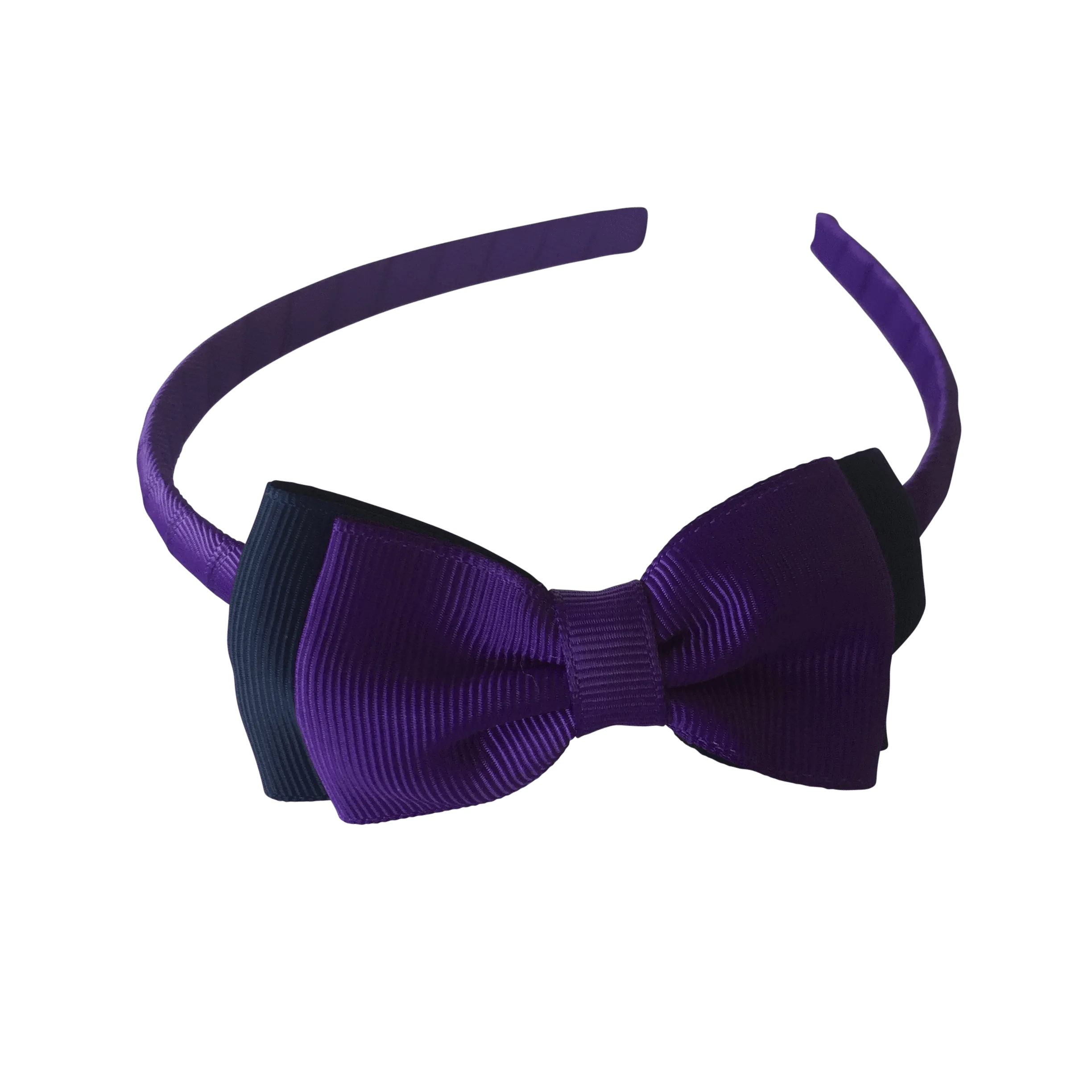 Purple & Navy Hair Accessories