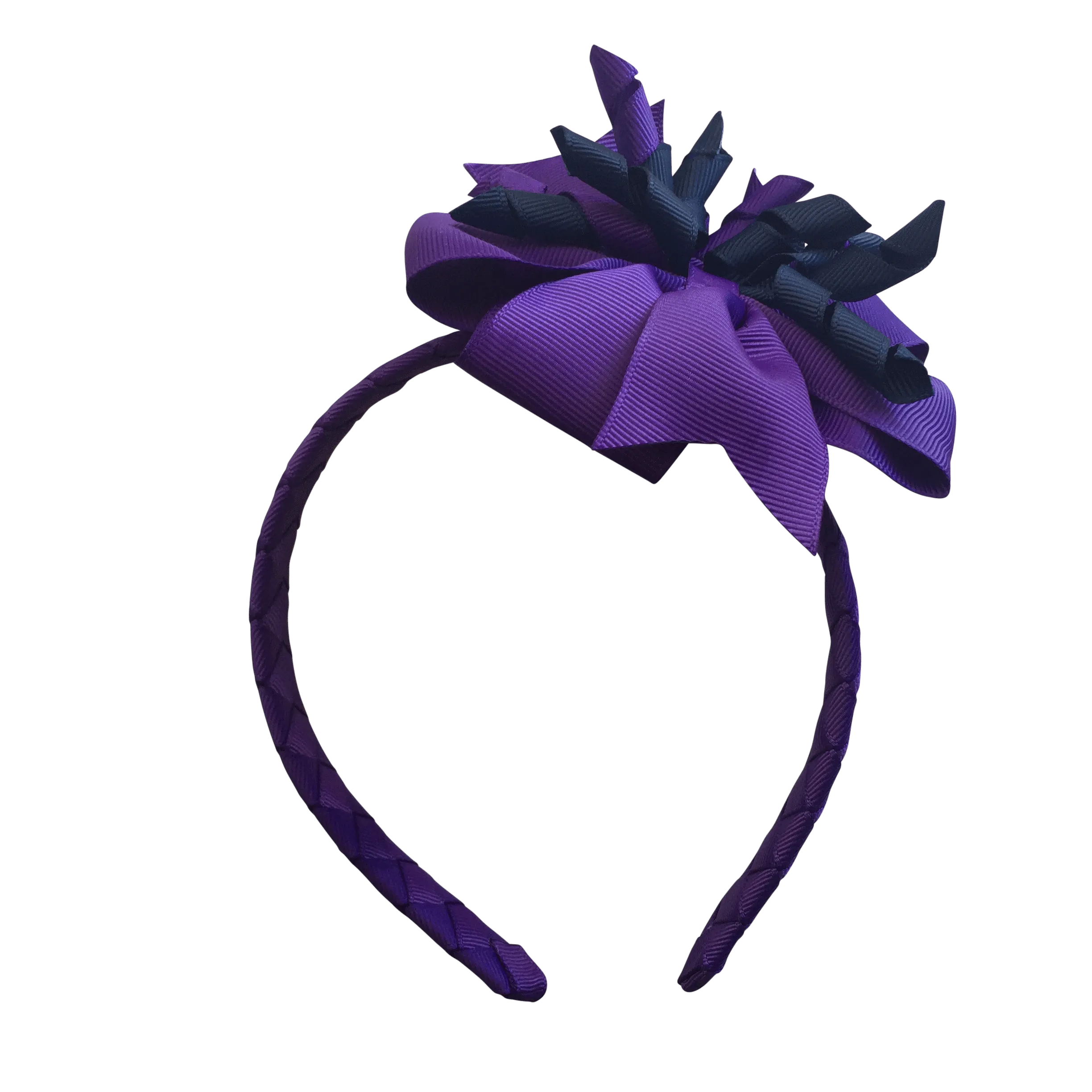 Purple & Navy Hair Accessories