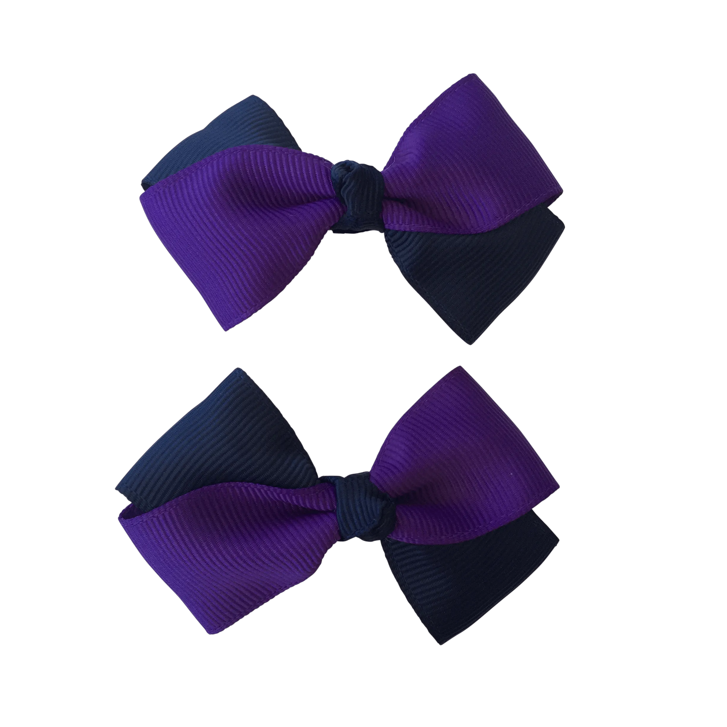 Purple & Navy Hair Accessories