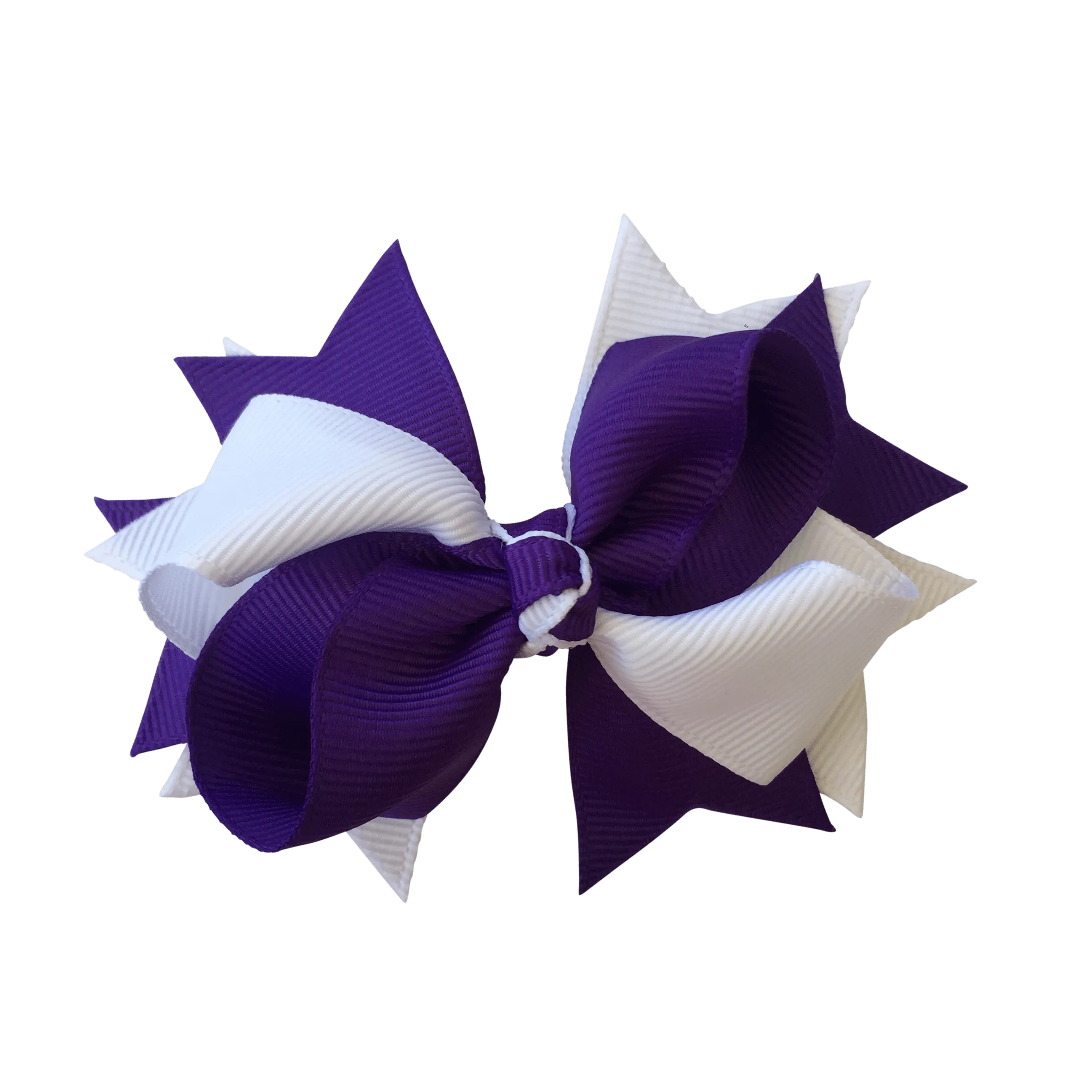 Purple & White Hair Accessories