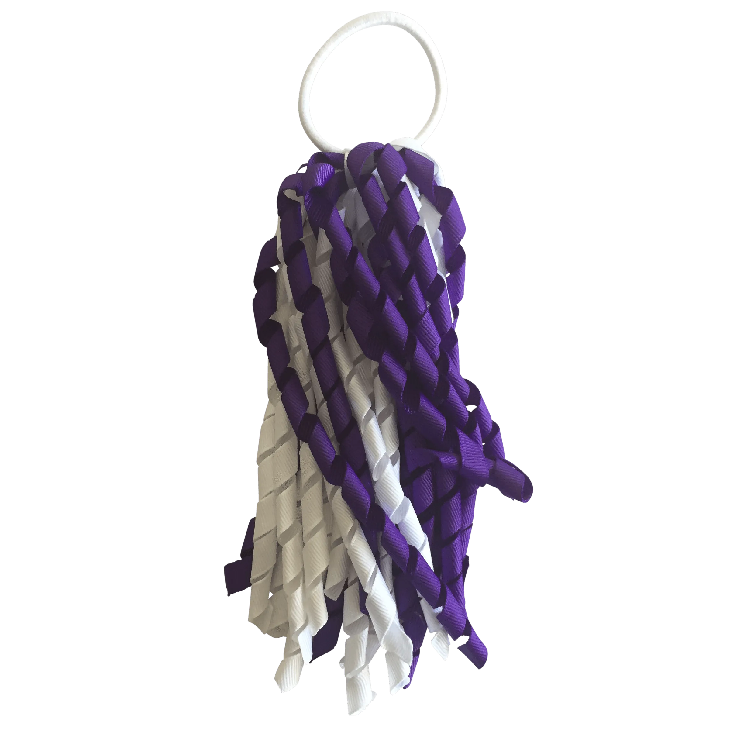 Purple & White Hair Accessories