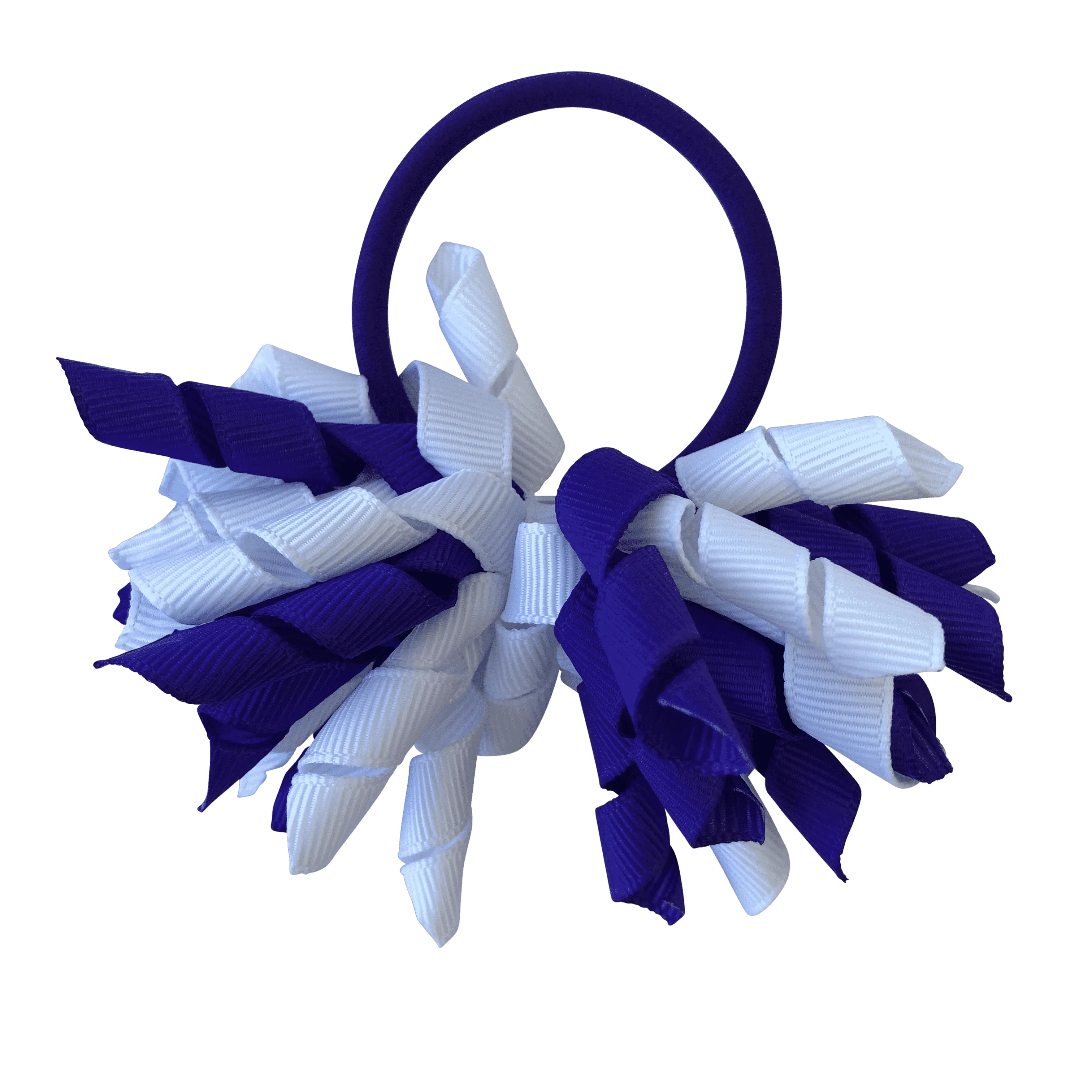 Purple & White Hair Accessories