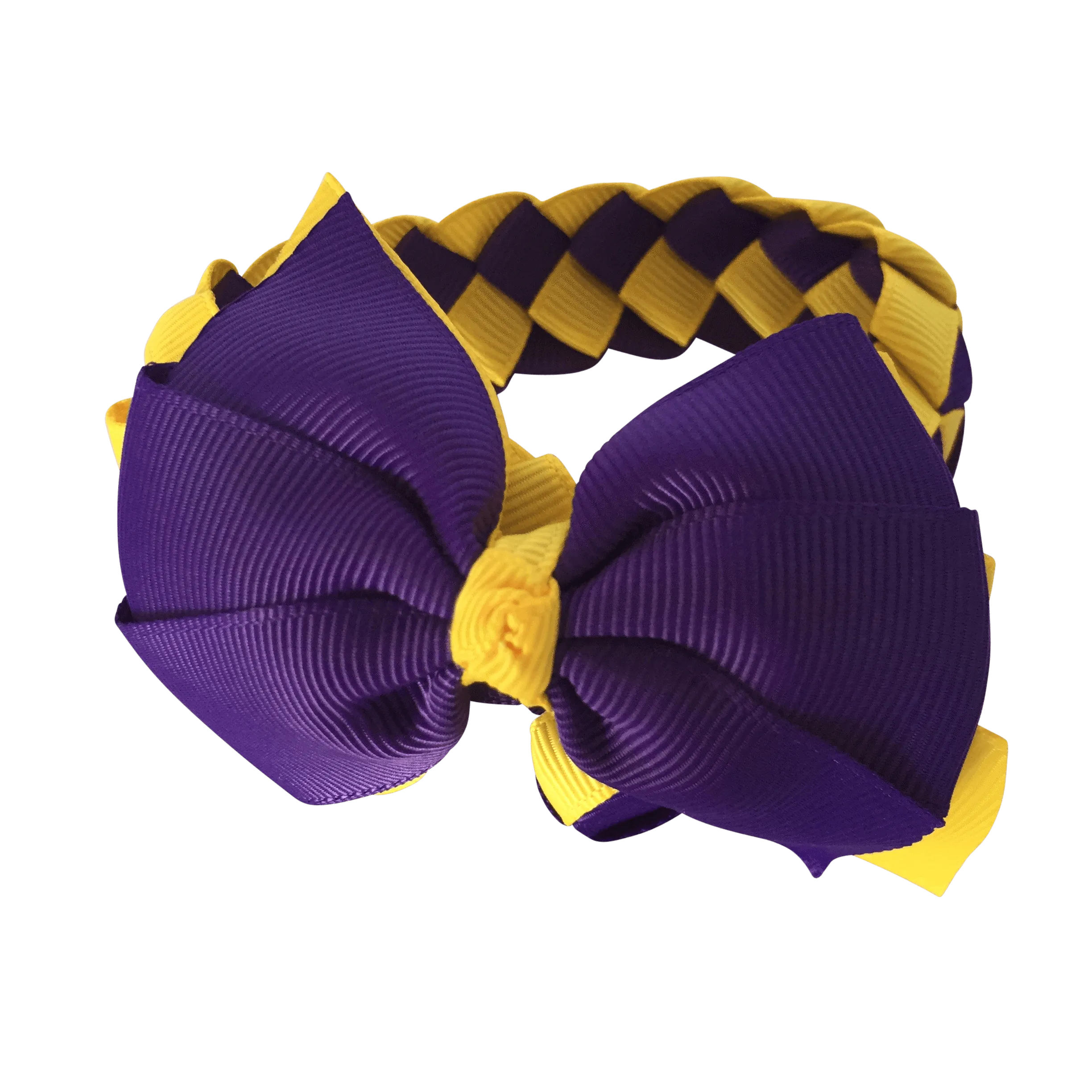 Purple & Yellow Hair Accessories