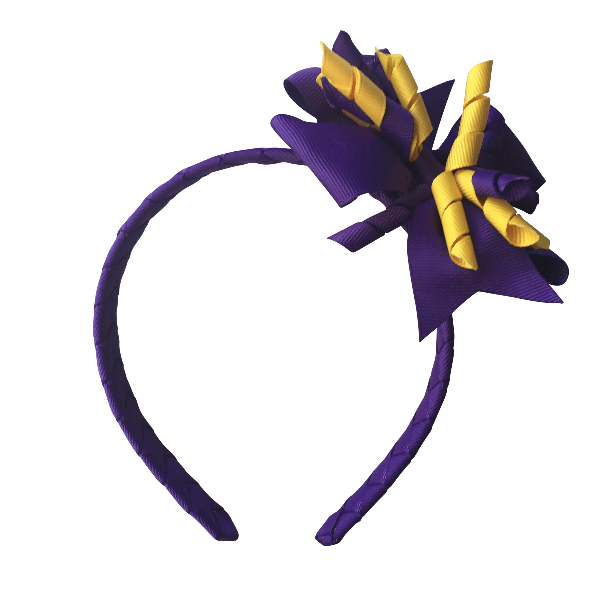 Purple & Yellow Hair Accessories