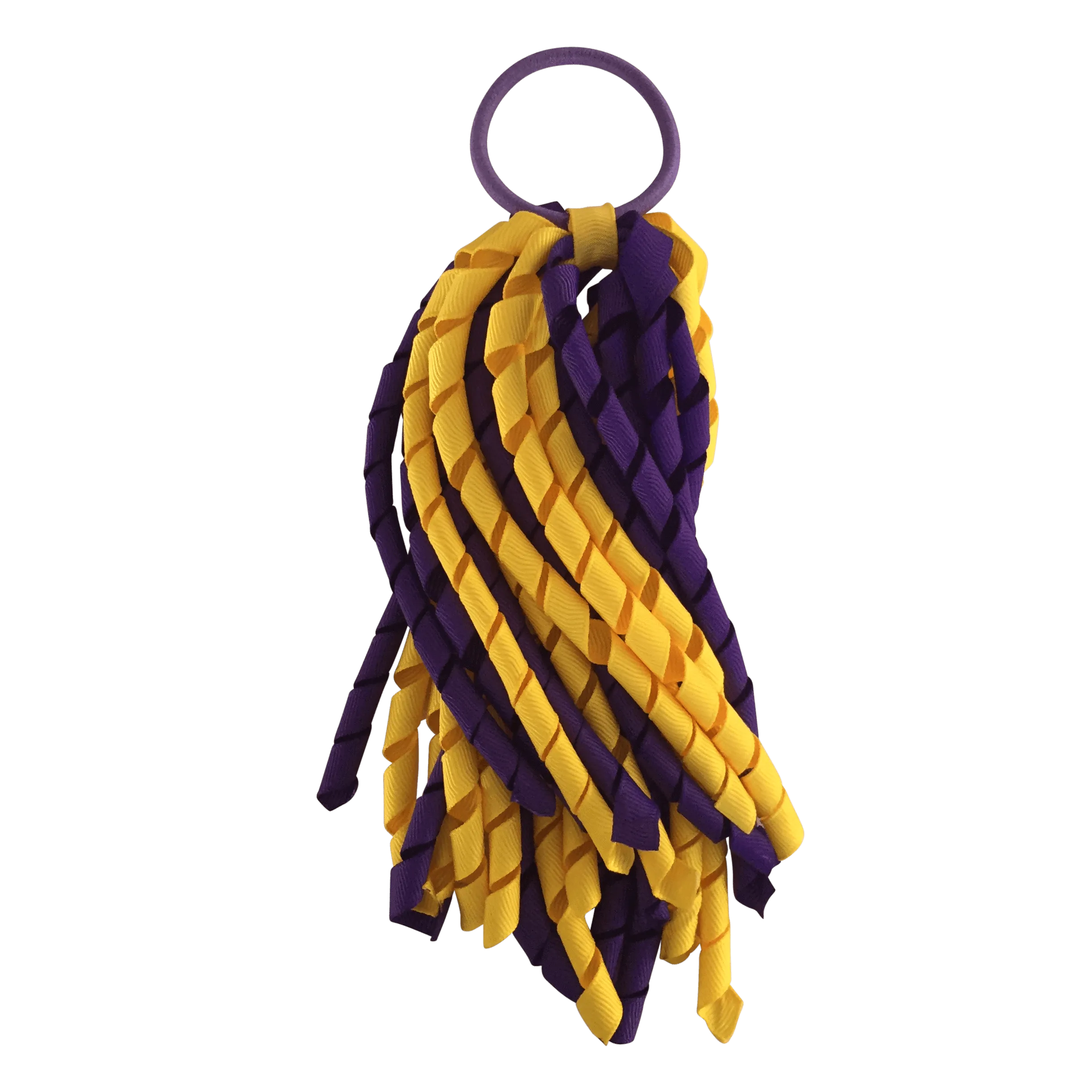 Purple & Yellow Hair Accessories