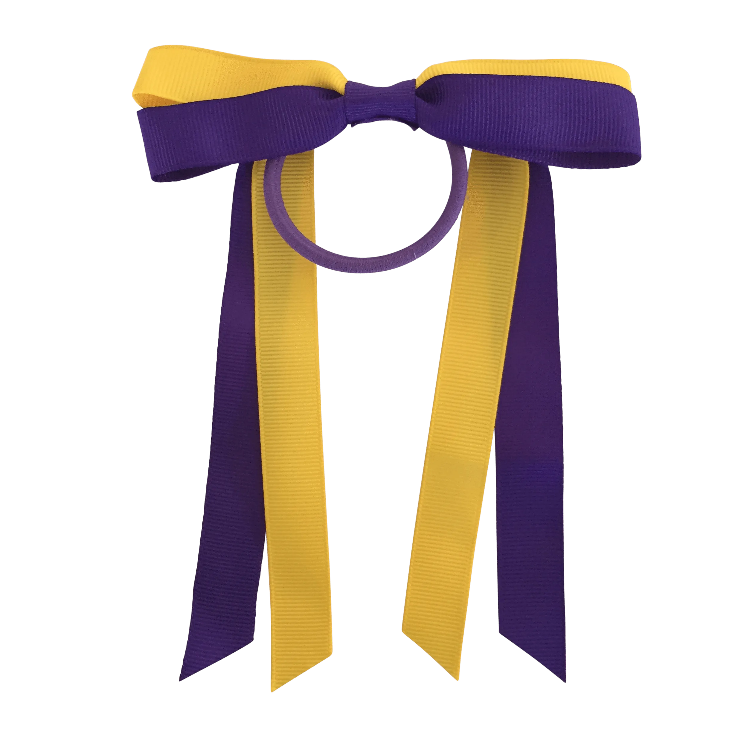Purple & Yellow Hair Accessories