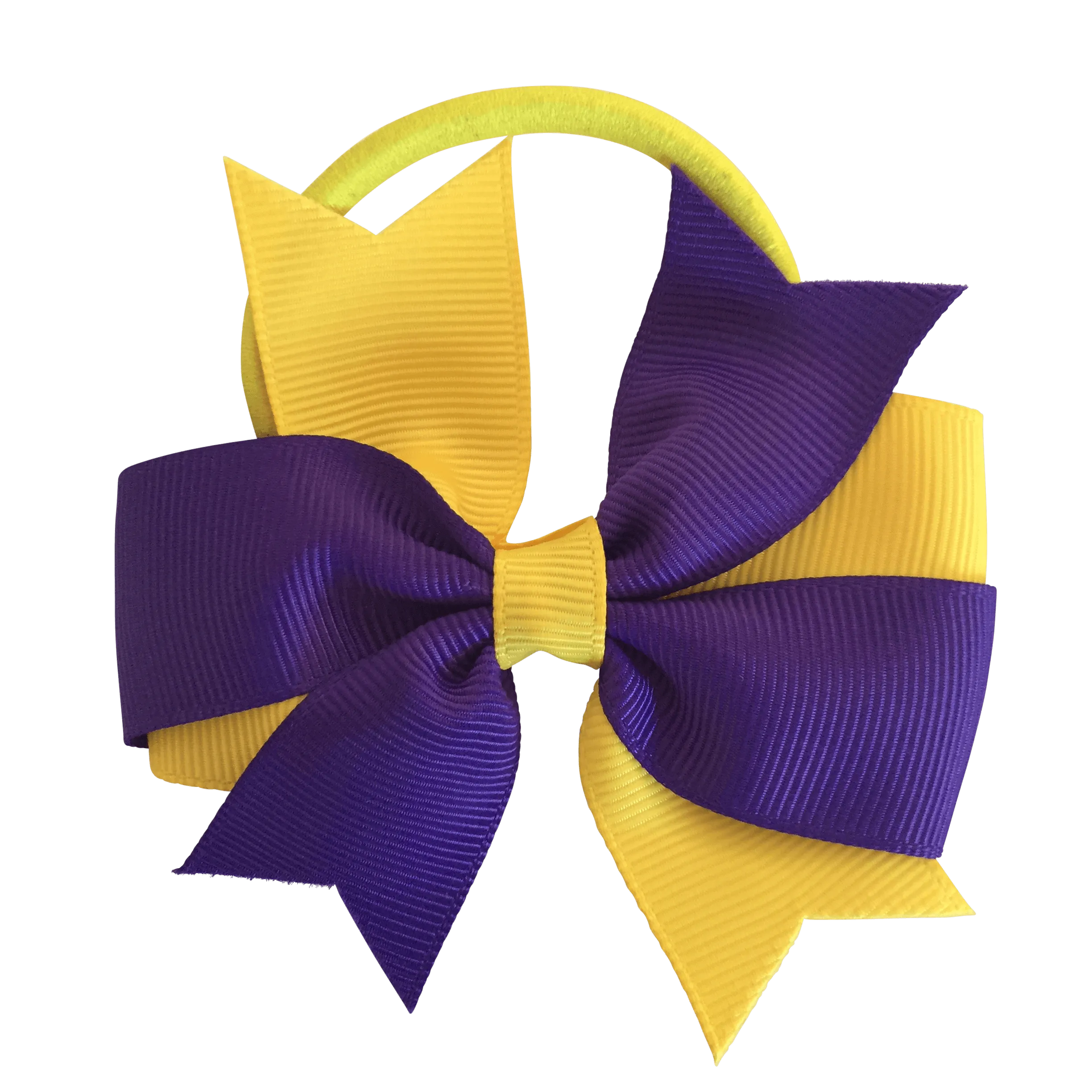 Purple & Yellow Hair Accessories