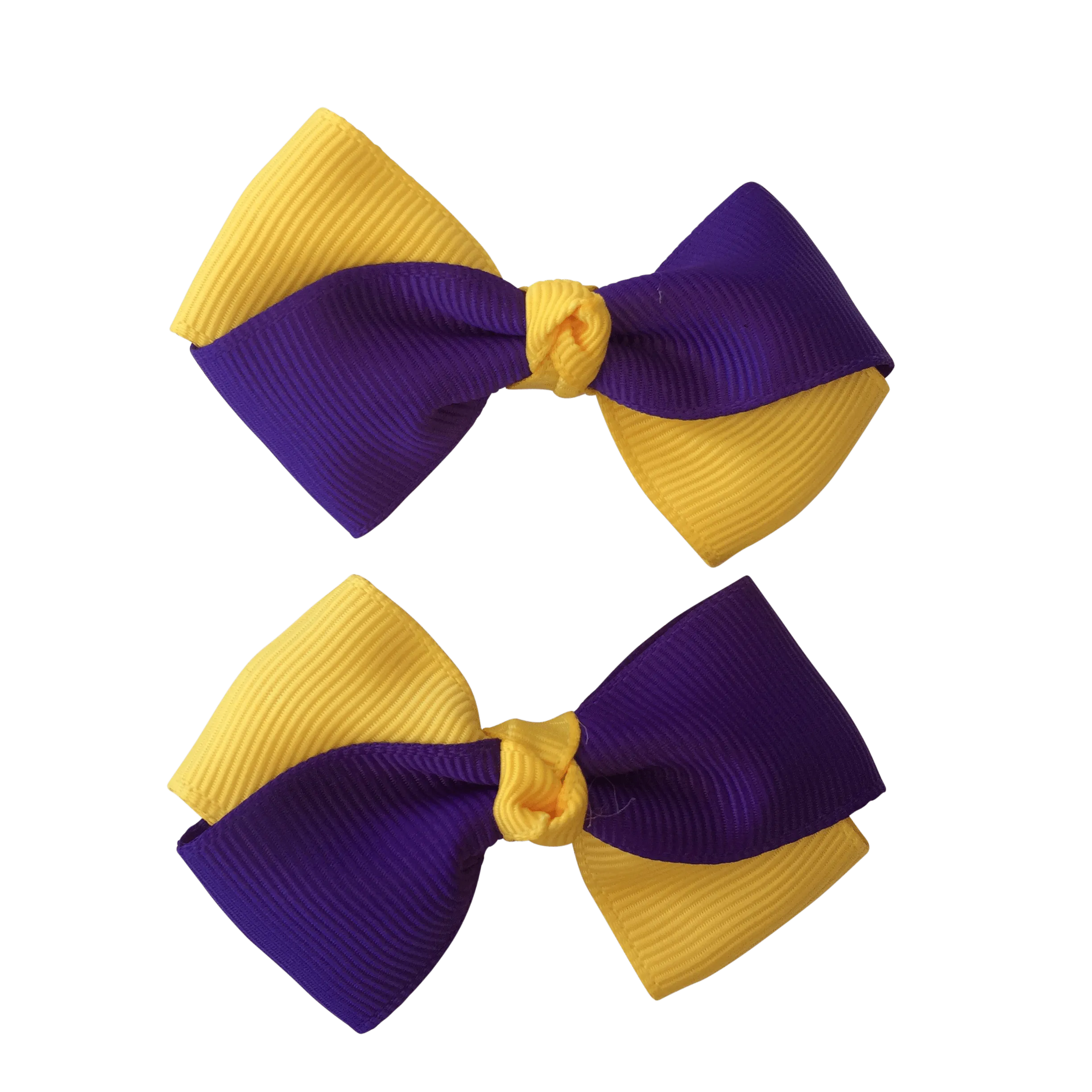 Purple & Yellow Hair Accessories