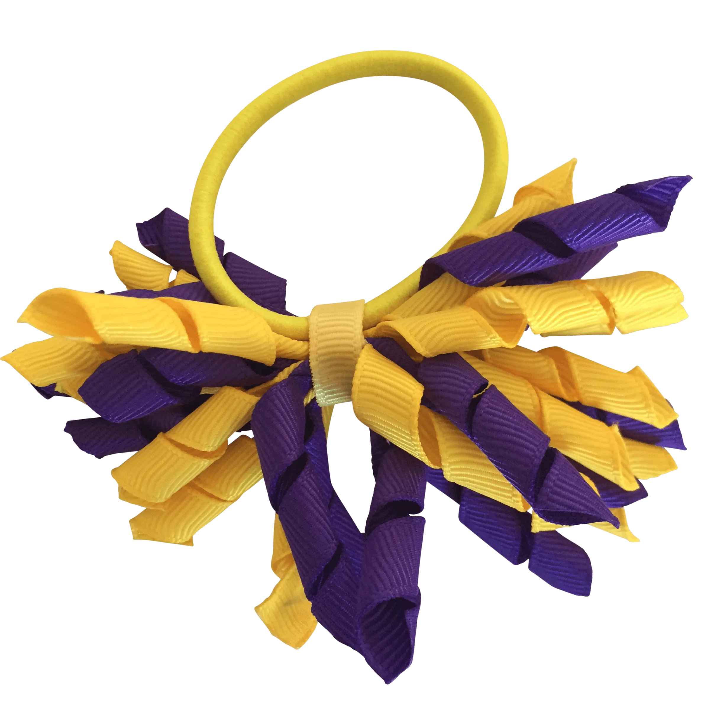 Purple & Yellow Hair Accessories