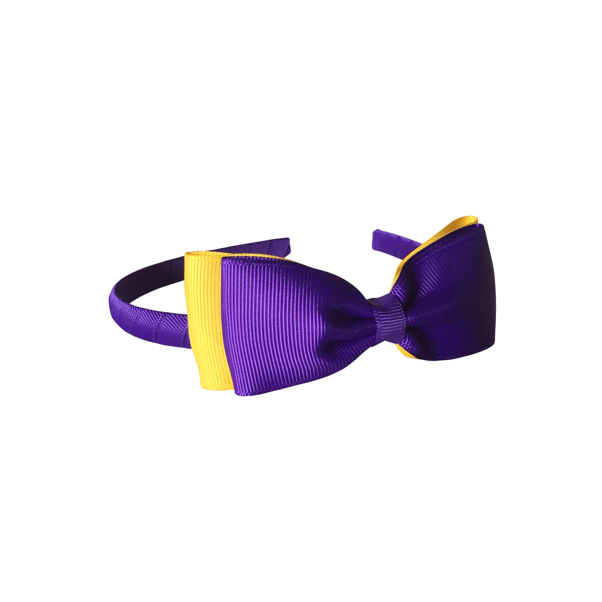 Purple & Yellow Hair Accessories