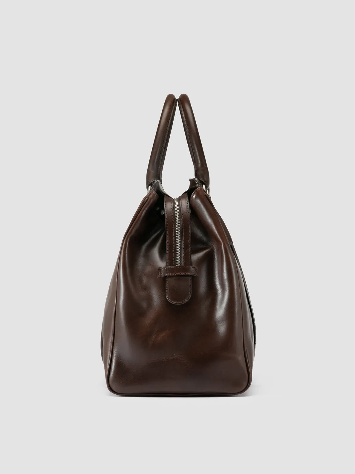 QUENTIN 009 - Brown Leather Bag