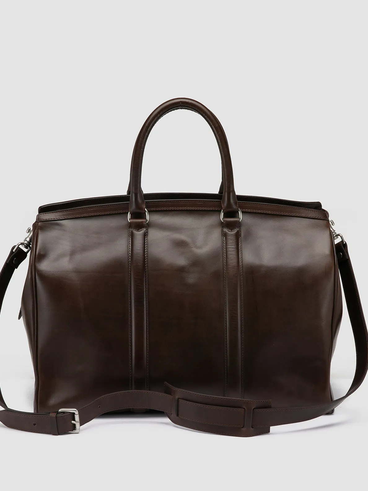QUENTIN 009 - Brown Leather Bag