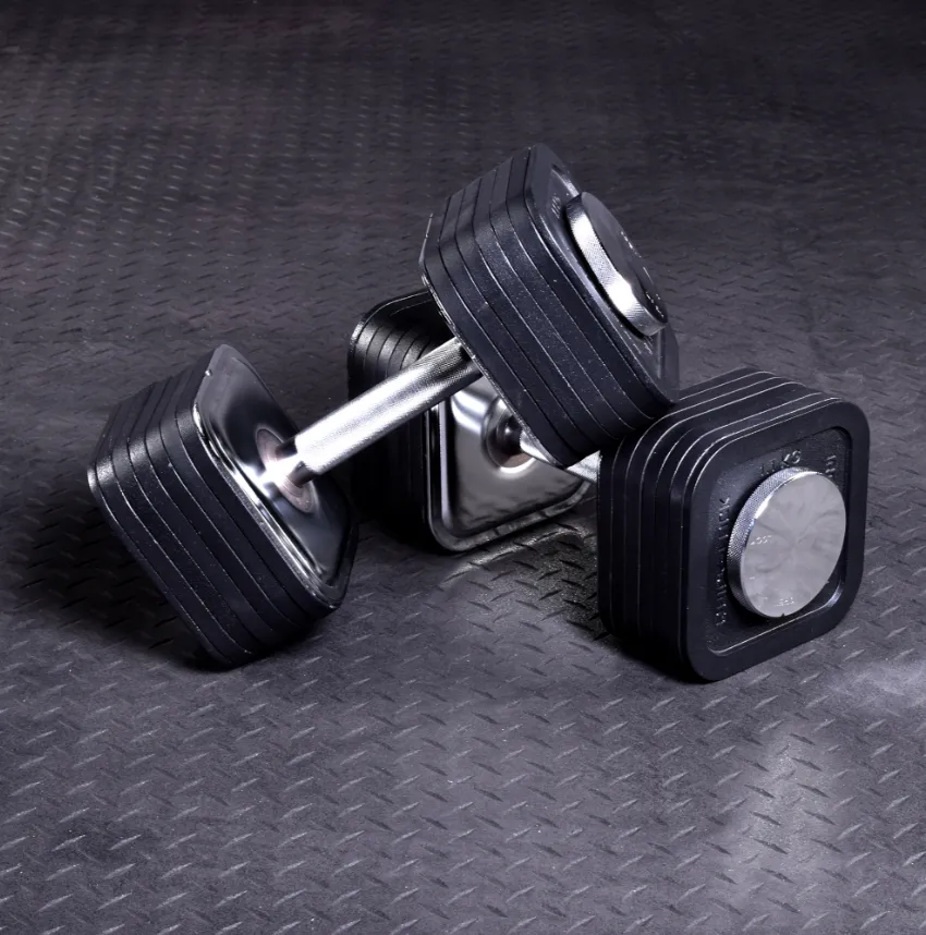 Quick-Lock Adjustable Dumbbell System - 75 lbs